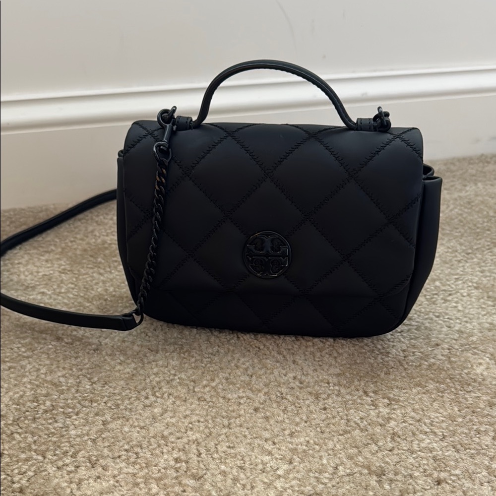 Black Quilted Handbag